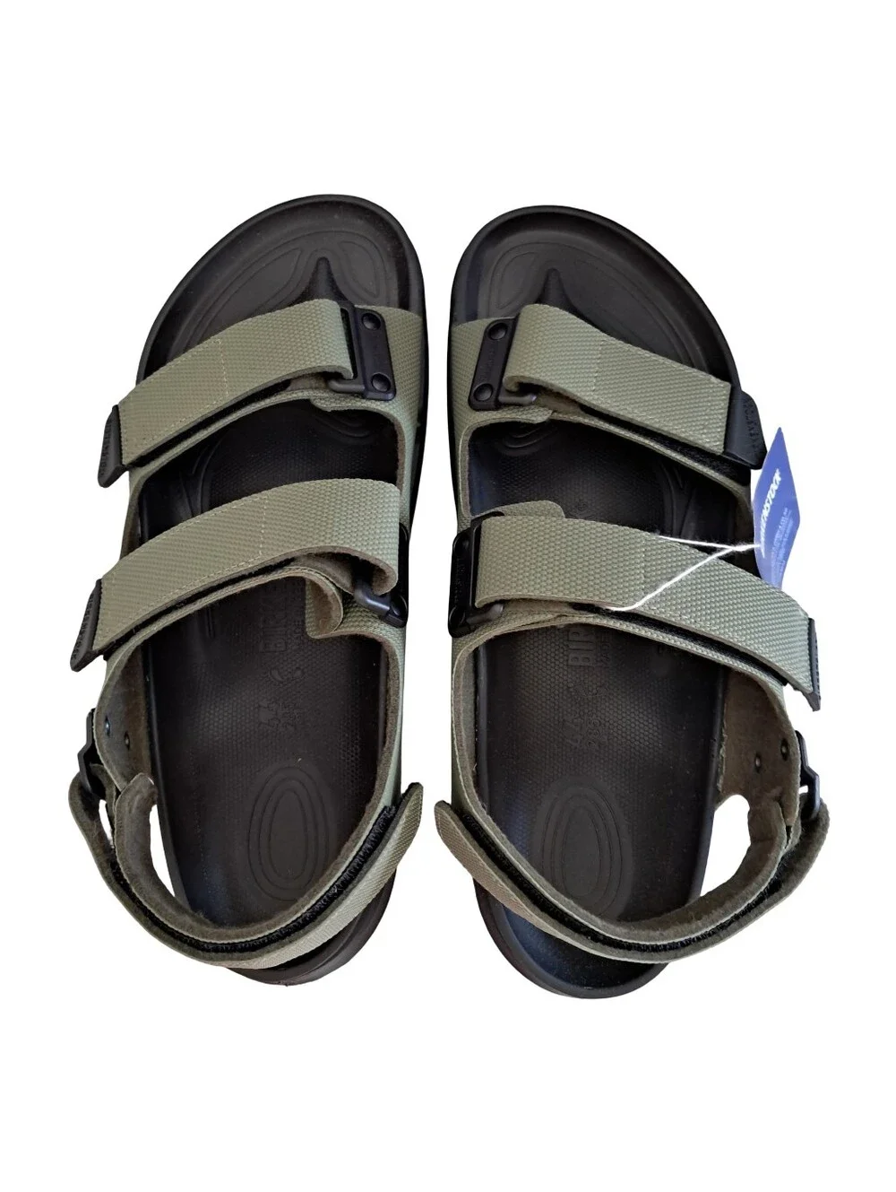 Birkenstock Tatacoa Birko- Flor Futura Khaki Sandals Size Men's Size 11 Reg. Fit